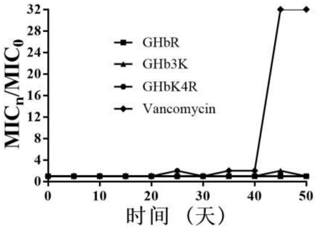 一种抗菌肽在制备抗金黄色葡萄球菌感染的药物中的用途