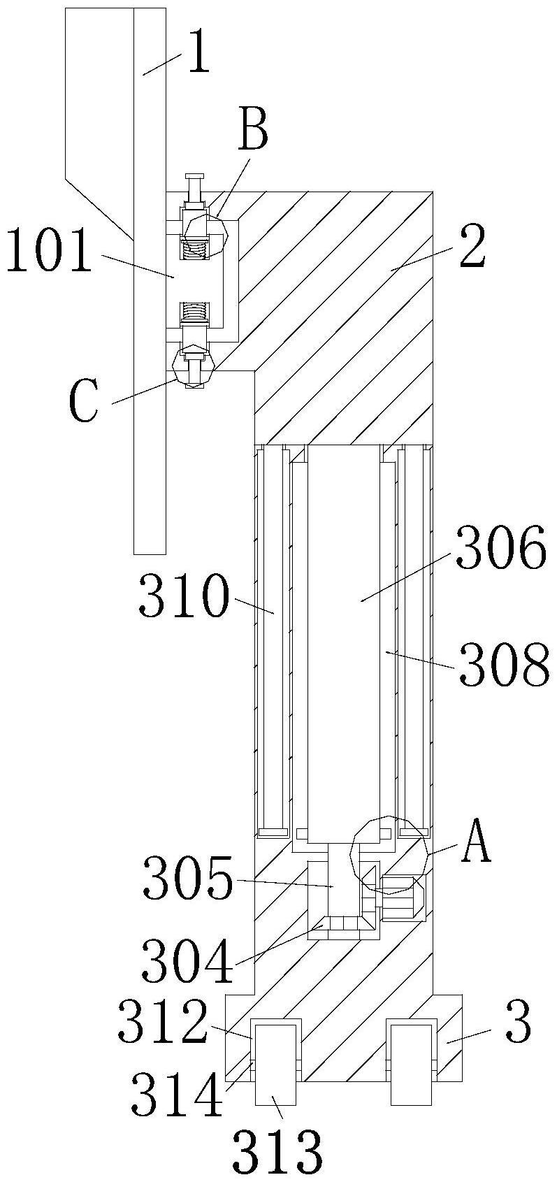 一种基于公路工程建设用弯道转角镜的制作方法