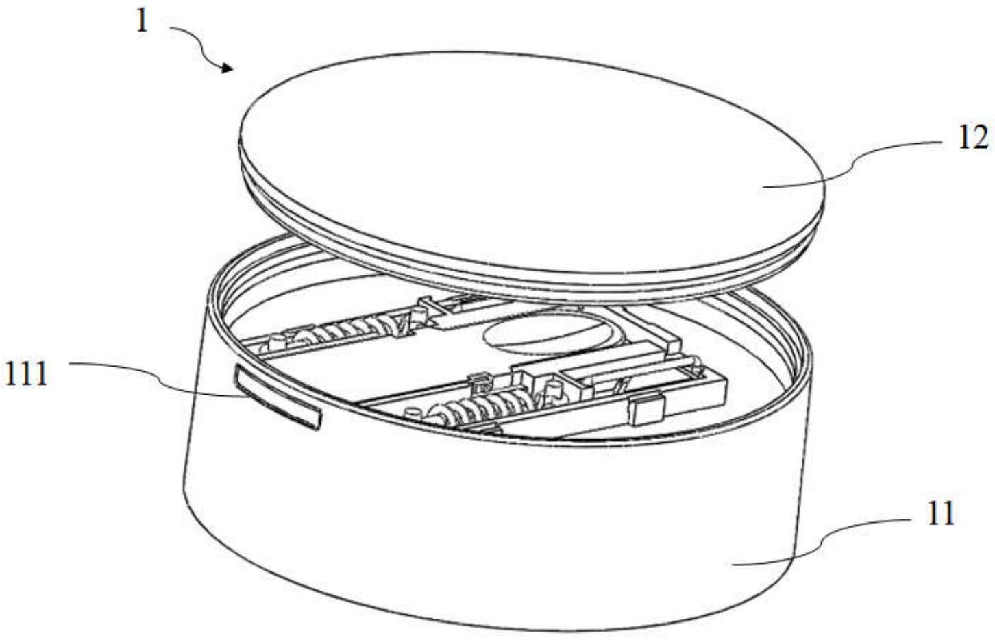 一种带勺的包装瓶封盖和化妆品包装瓶的制作方法