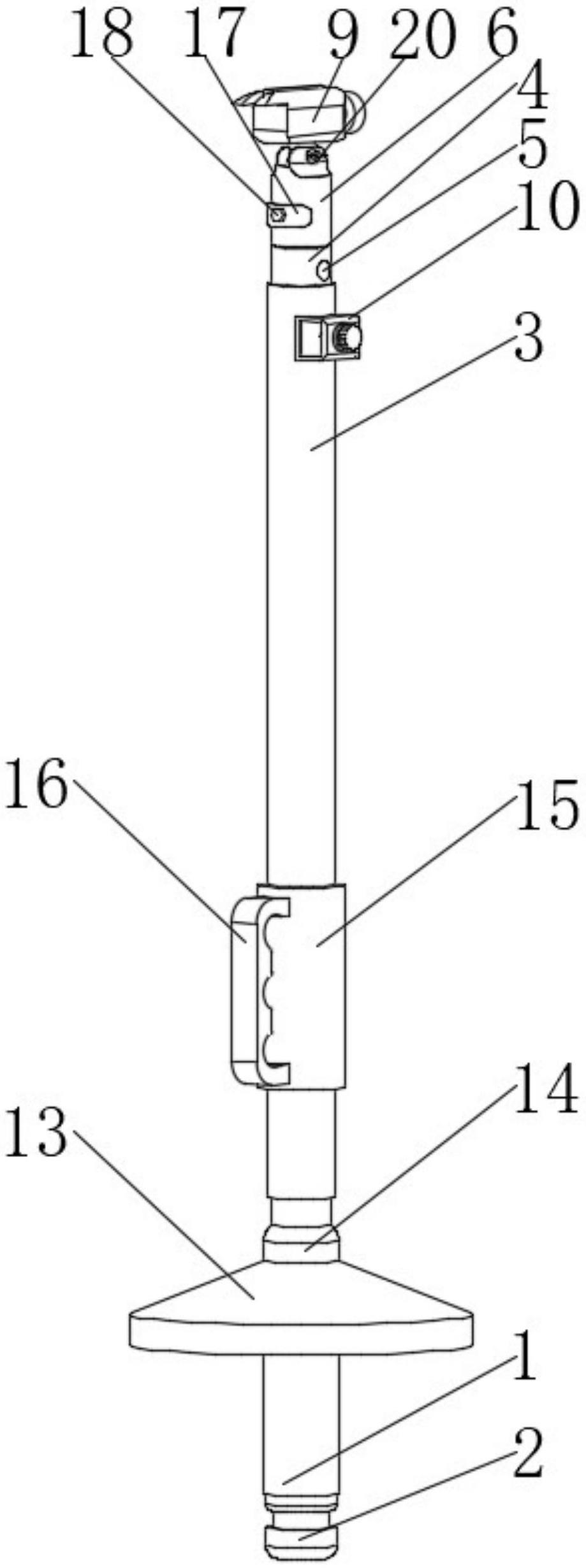 一种电气工程用绝缘杆的安装结构的制作方法