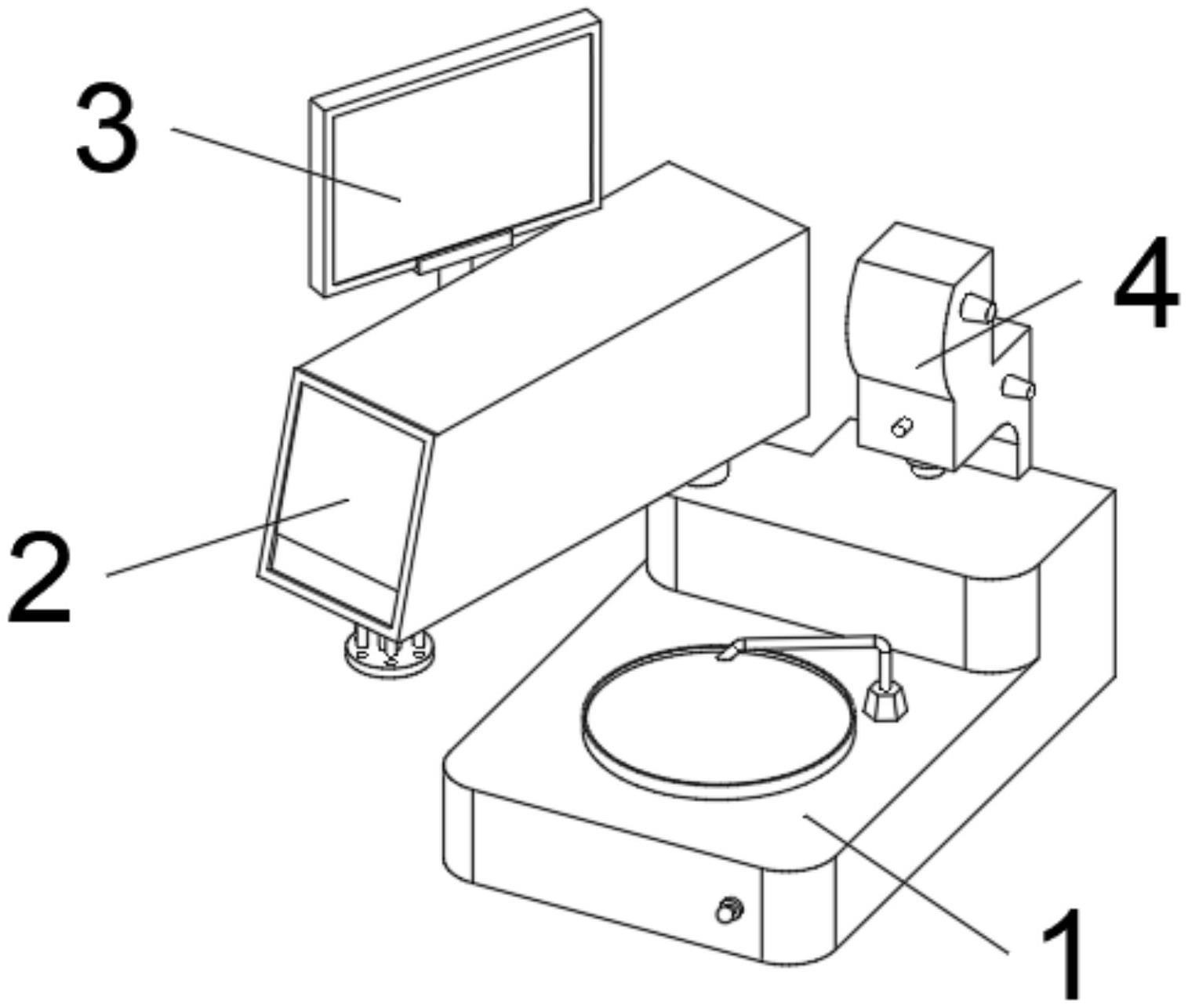 一种带显微观察装置的自动磨抛机的制作方法