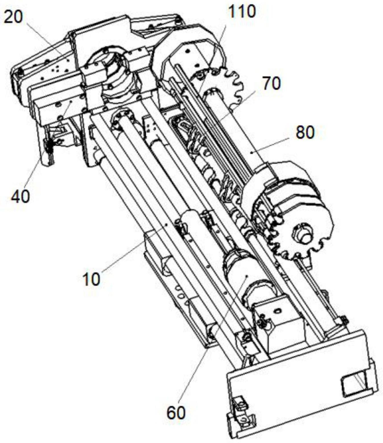 一种带护杆导向功能的拆卸钻杆装置的制作方法