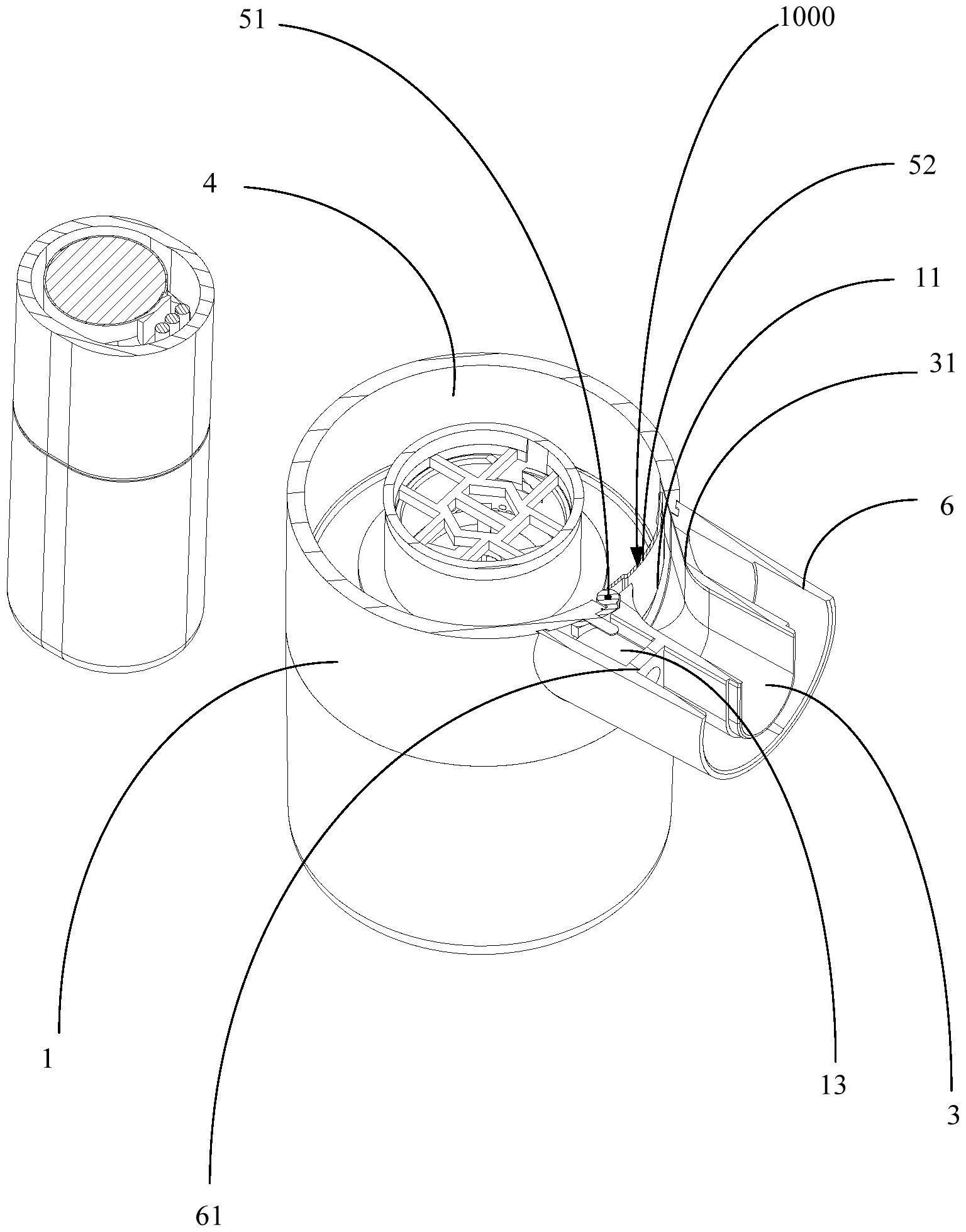 风道结构以及吸尘器的制作方法