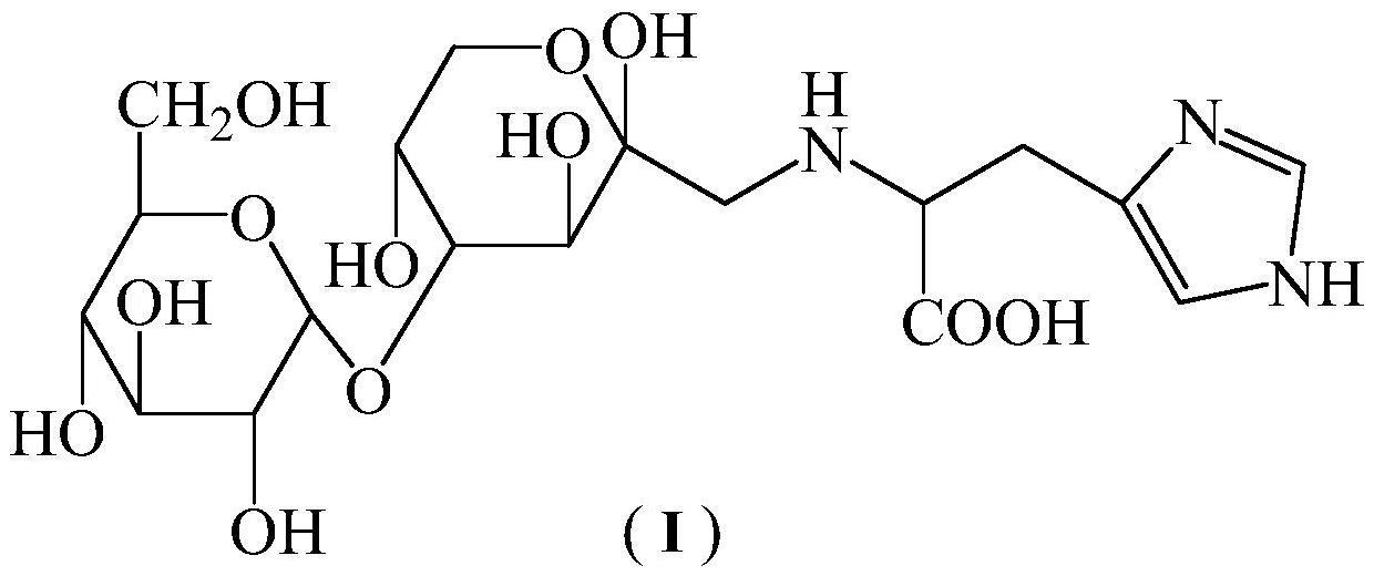 一种人参中化合物组氨酸双糖苷HFG的制备方法与用途