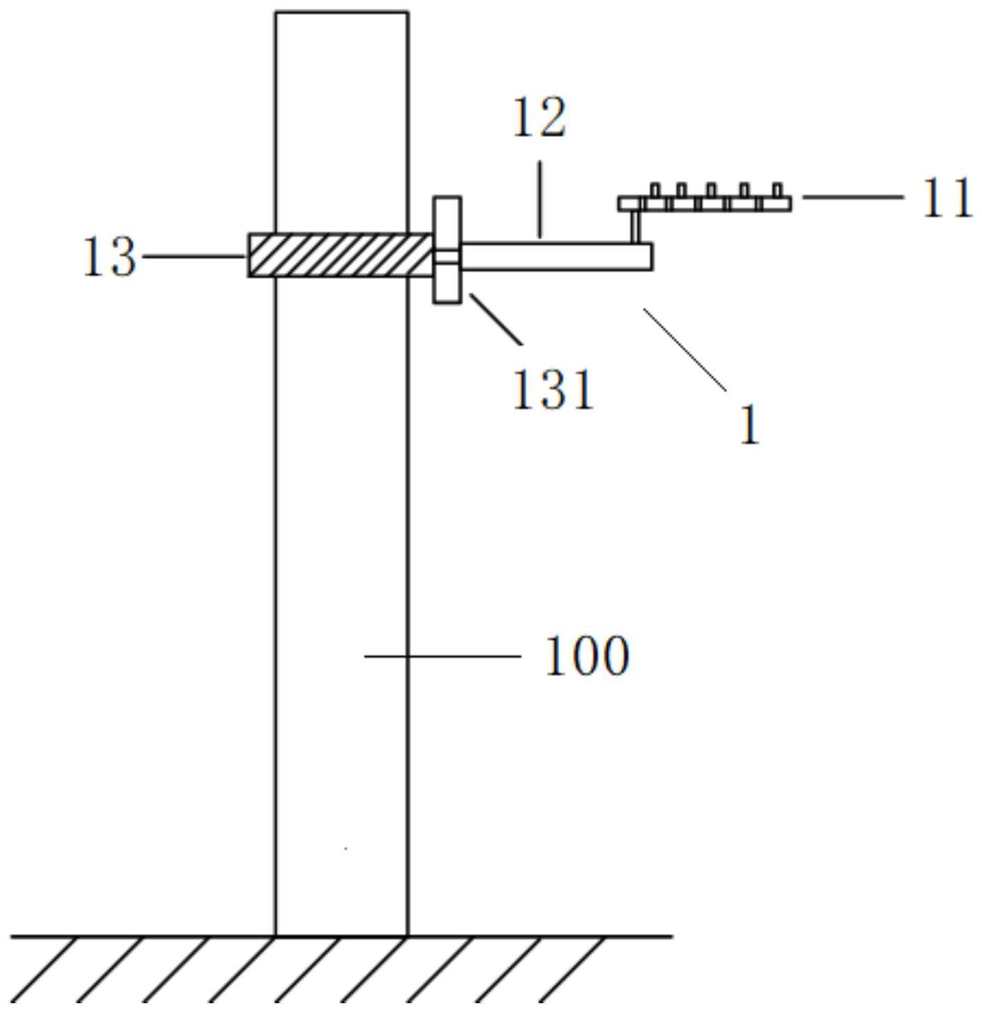 绝缘杆作业法中绝缘杆杆上固定器的制作方法