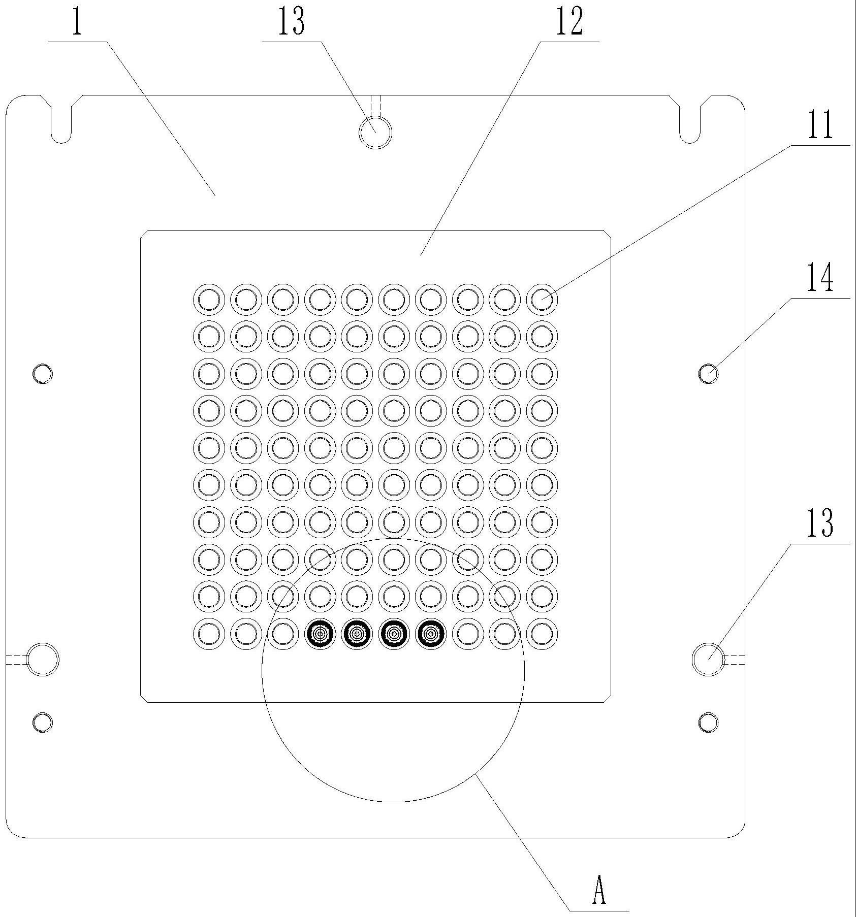 一种镜头测试治具组件的制作方法