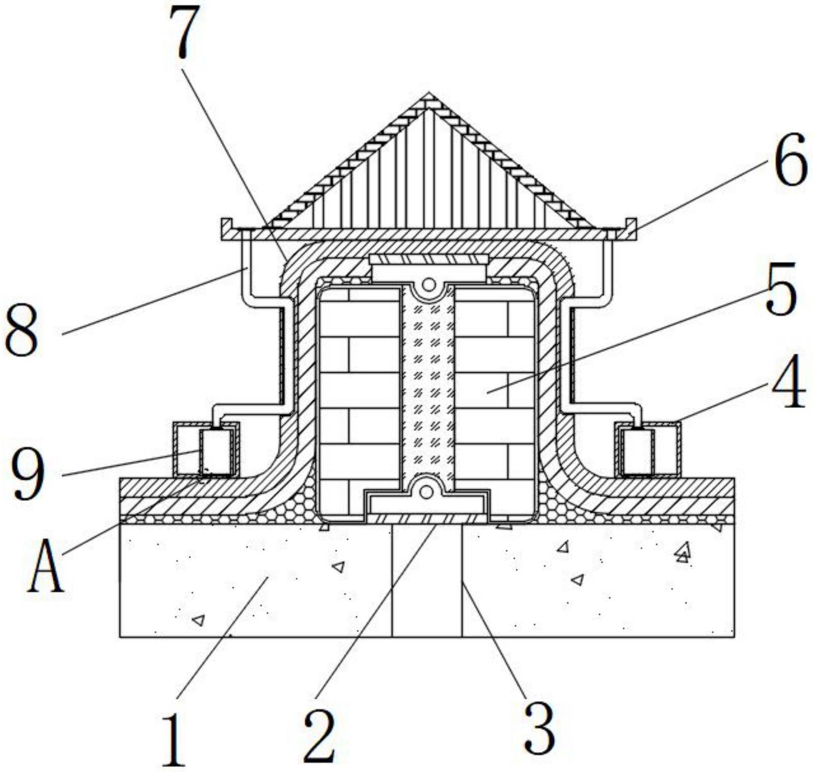 一种装配式建筑屋面变形缝防水结构的制作方法