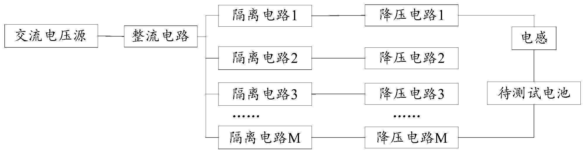 一种电池测试电路及方法与流程