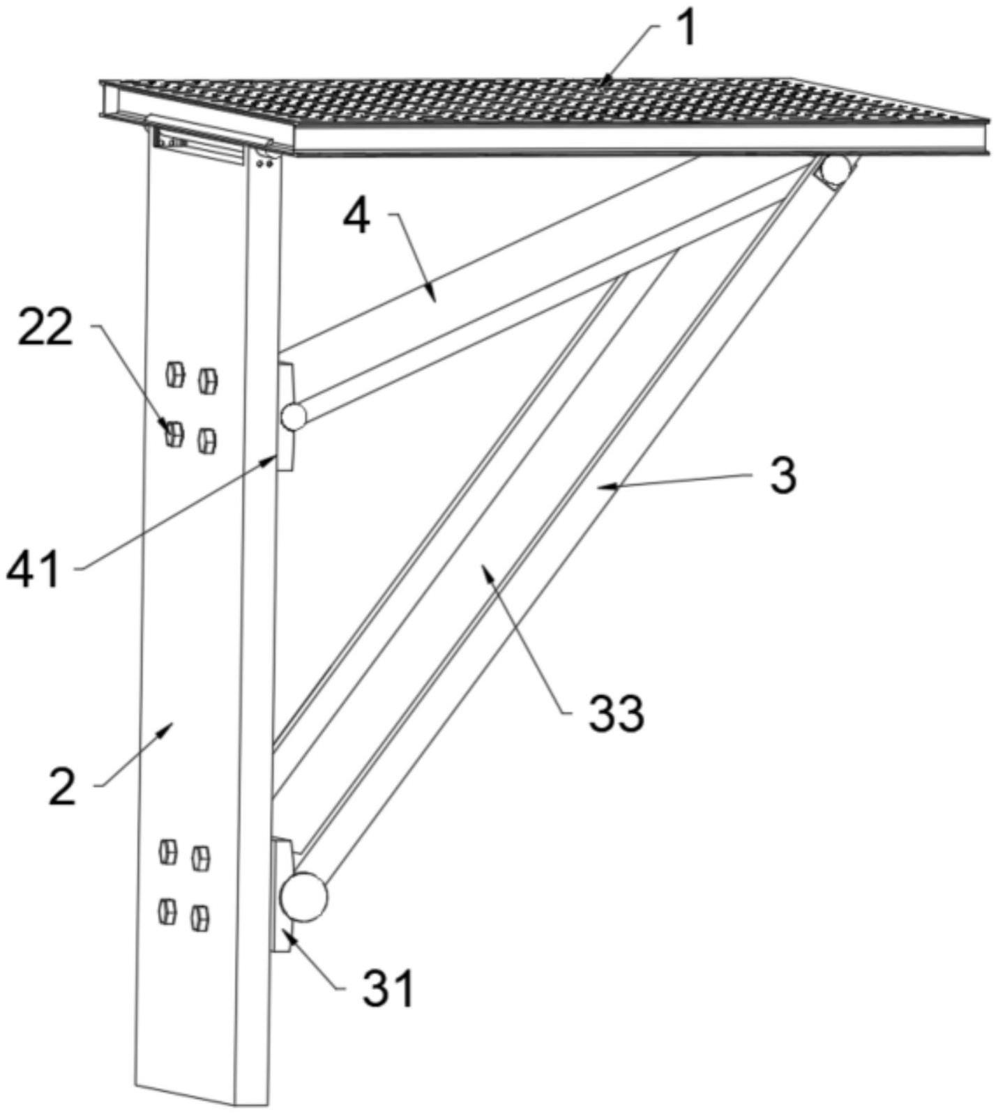 一种建筑施工用支撑板的制作方法