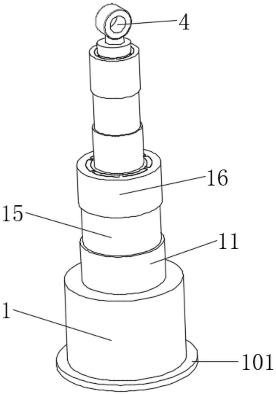 一种薄煤层液压支架用双伸缩立柱的制作方法