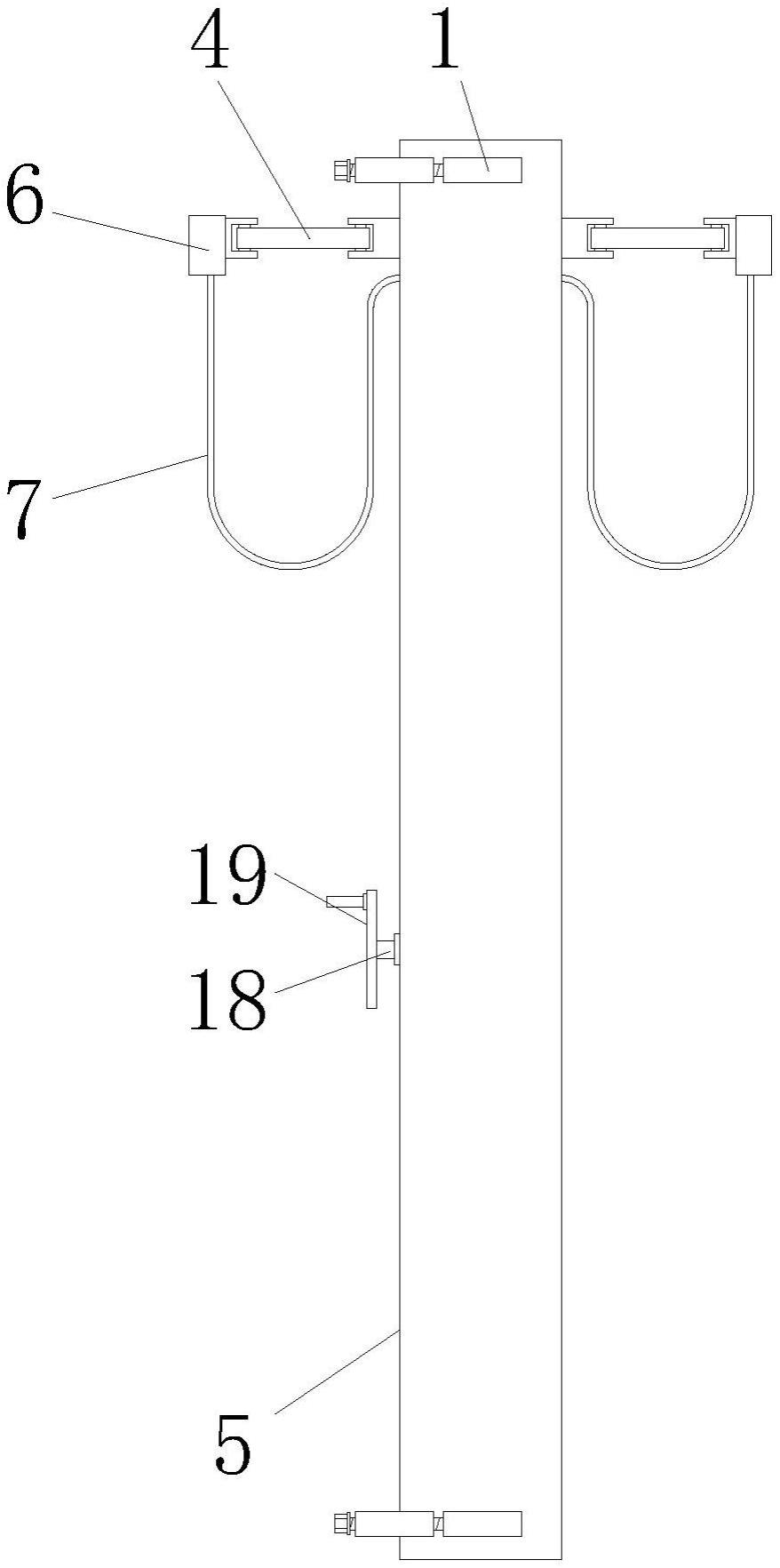 一种建筑施工用操作平台的防坠落机构的制作方法