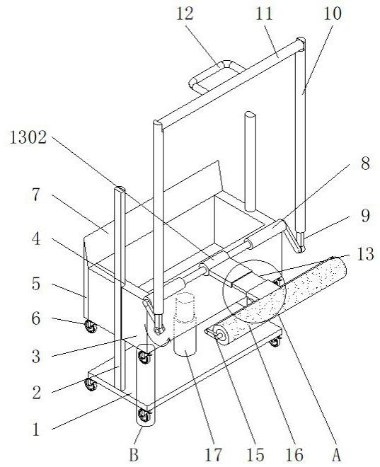 屋面工程施工装置的制作方法