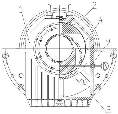 一种端盖式滑动轴承用绝缘测温结构的制作方法