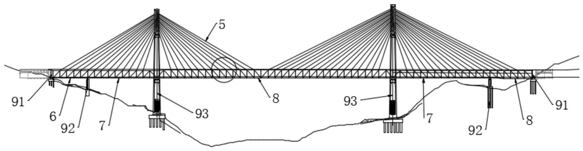 一种双层四线铁路钢桁梁斜拉桥疲劳设计方法与流程
