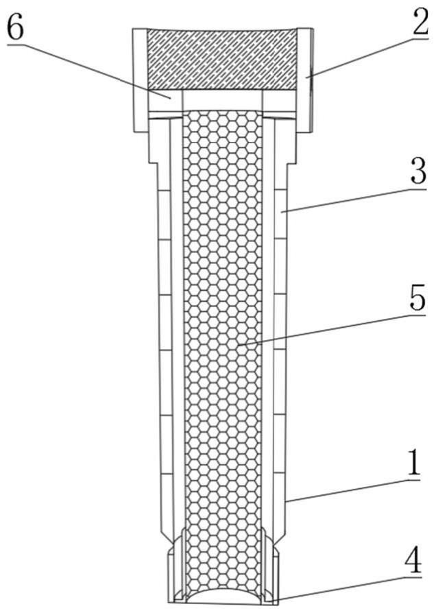 一种新型氮化硅陶瓷滤砂管的制作方法