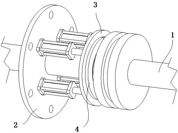 一种门式起重机电动葫芦刹车结构的制作方法