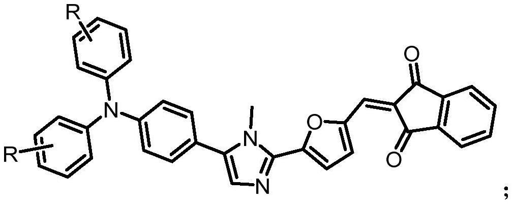 一种高效产生单线态氧且能特异性靶向脂滴的咪唑类荧光探针及其制备方法