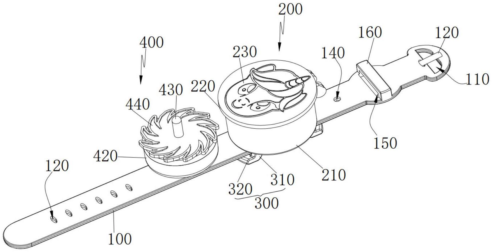 糖果手环玩具的制作方法