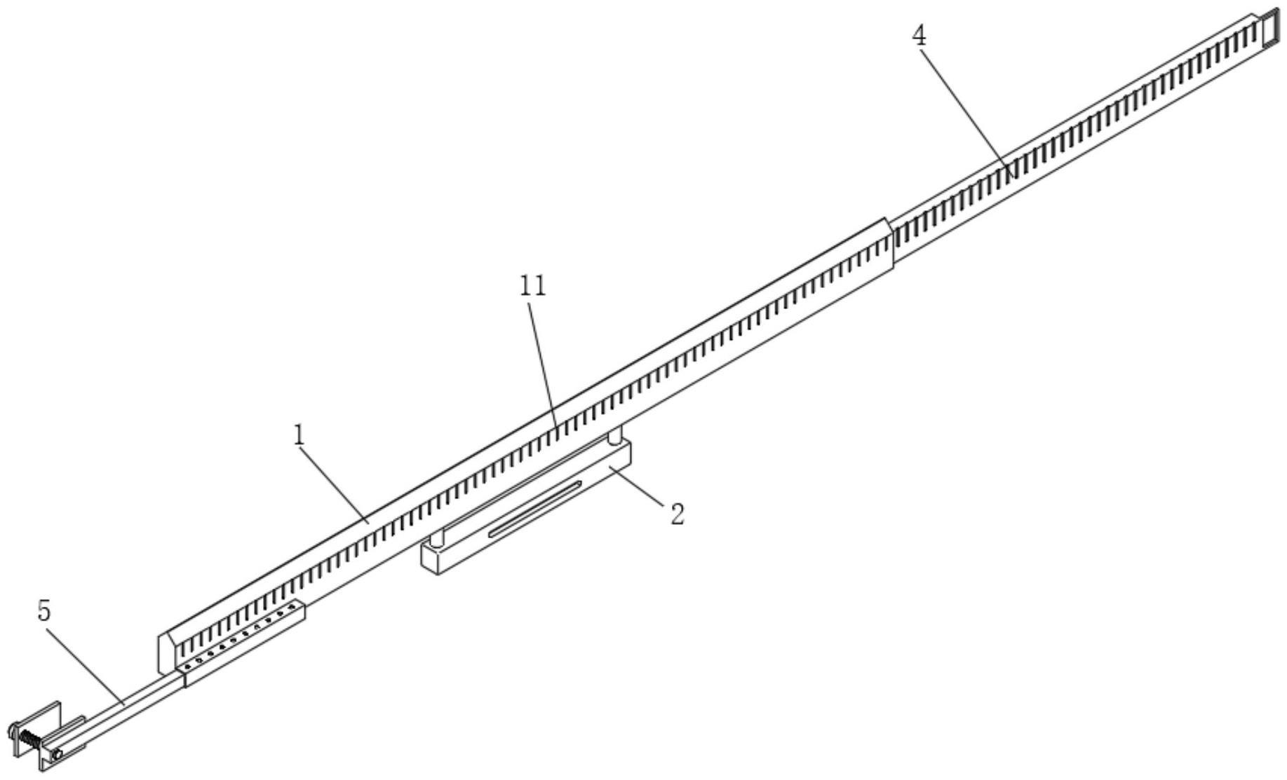 一种建筑施工检测尺的制作方法