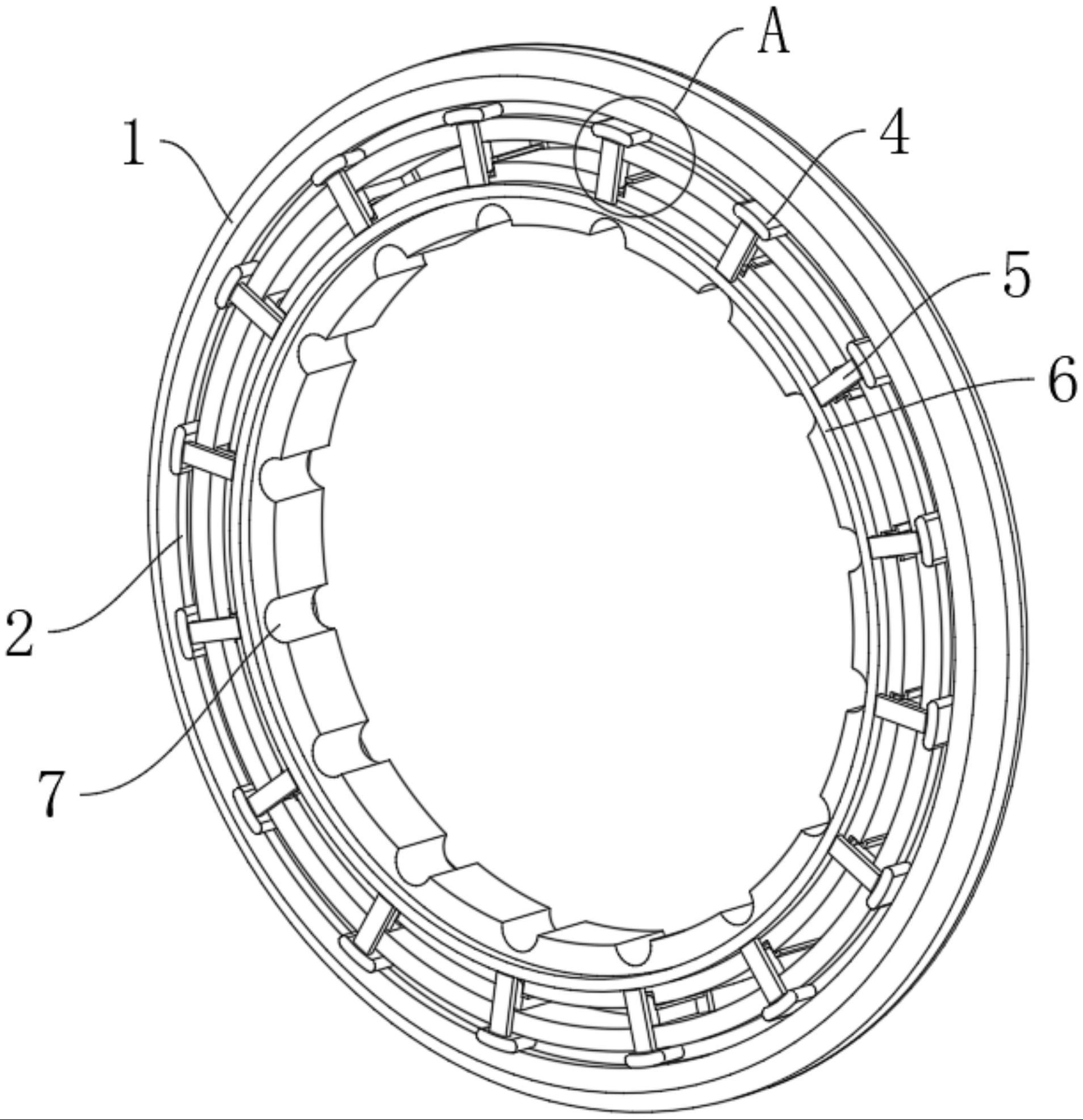 一种具有屏蔽结构的导电橡胶圈的制作方法
