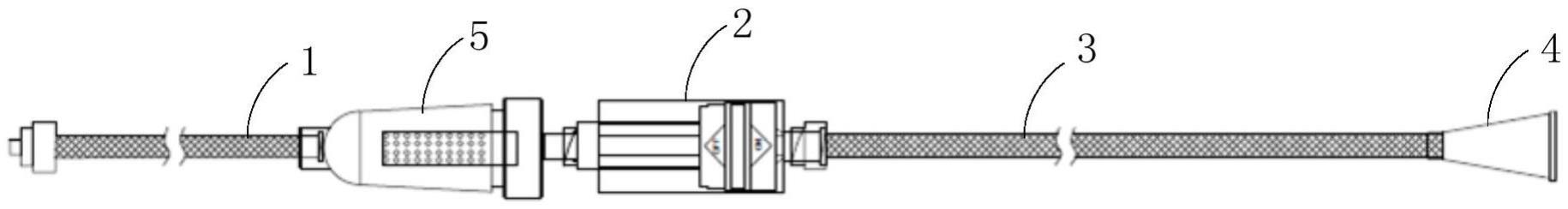 一种带有血栓过滤器的连接管及血栓抽吸装置的制作方法