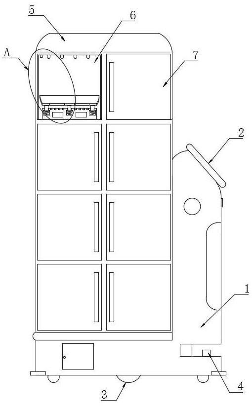 一种具有保温、杀菌、消毒功能的送餐机器人的制作方法