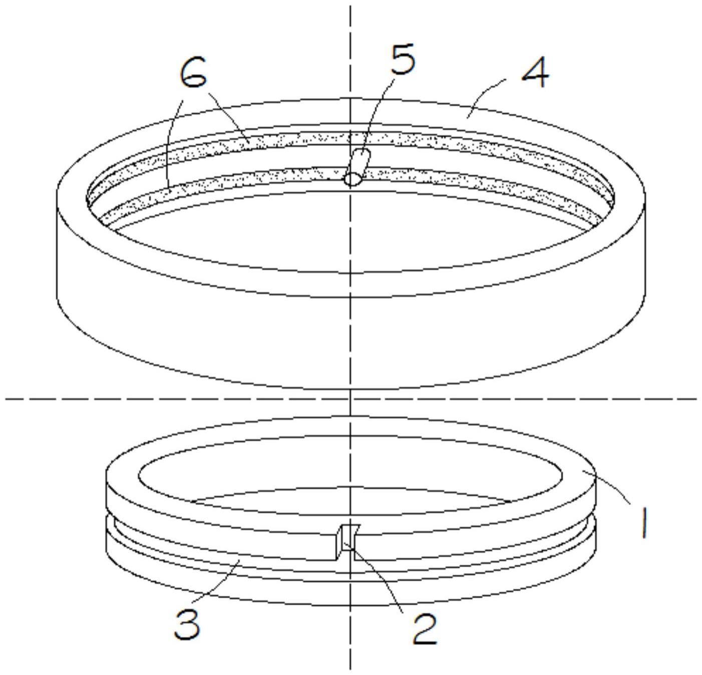 一种具有滚动轨道的防脱式滚珠轴承的制作方法