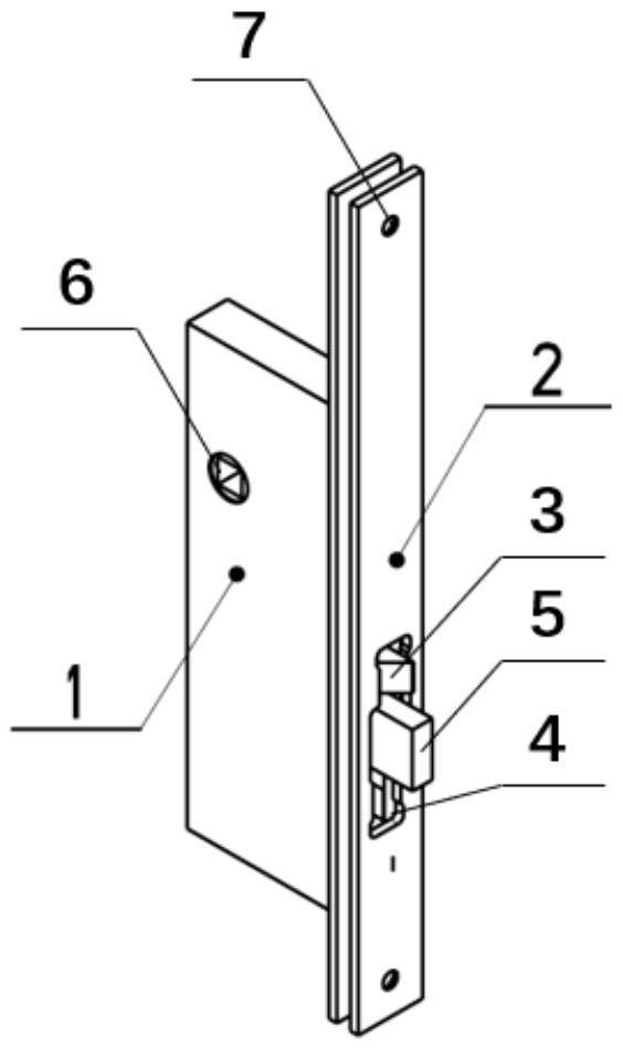 一种可双向开启和锁闭的屏蔽门门锁的制作方法