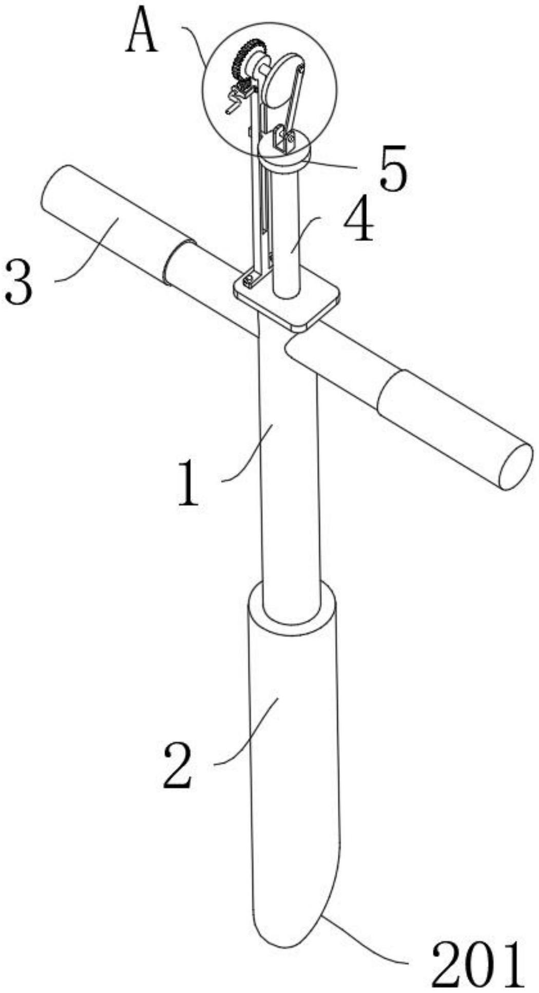 一种土壤检测用取样装置的制作方法