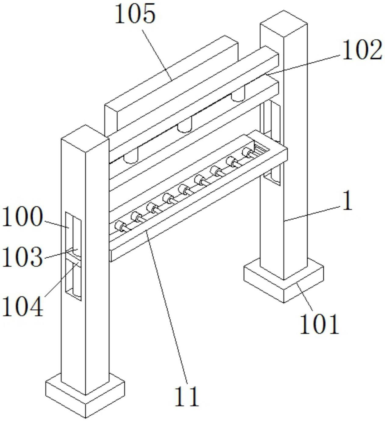 一种公路工程用桥梁限高装置的制作方法