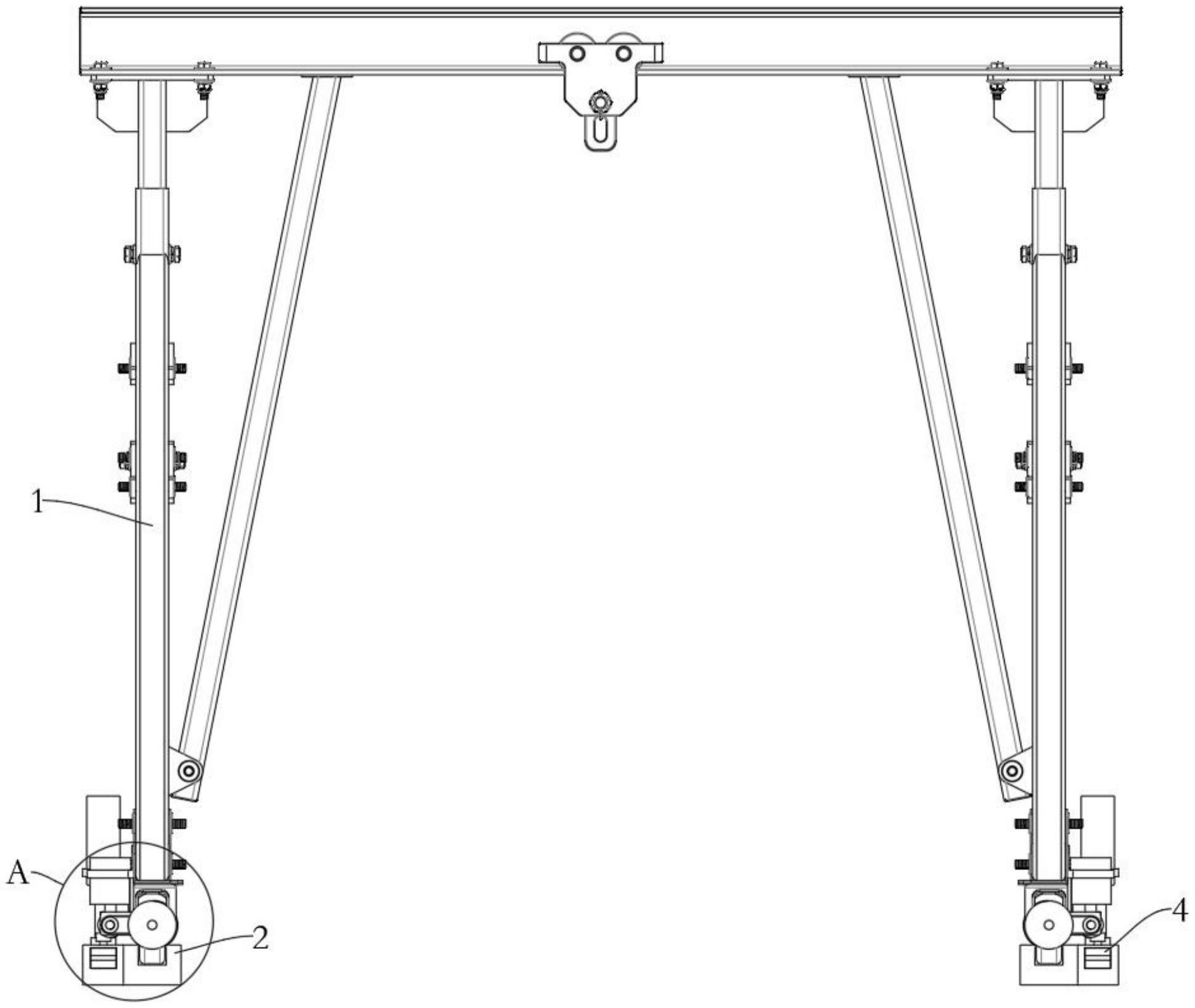 一种路桥用门式起重机的制作方法