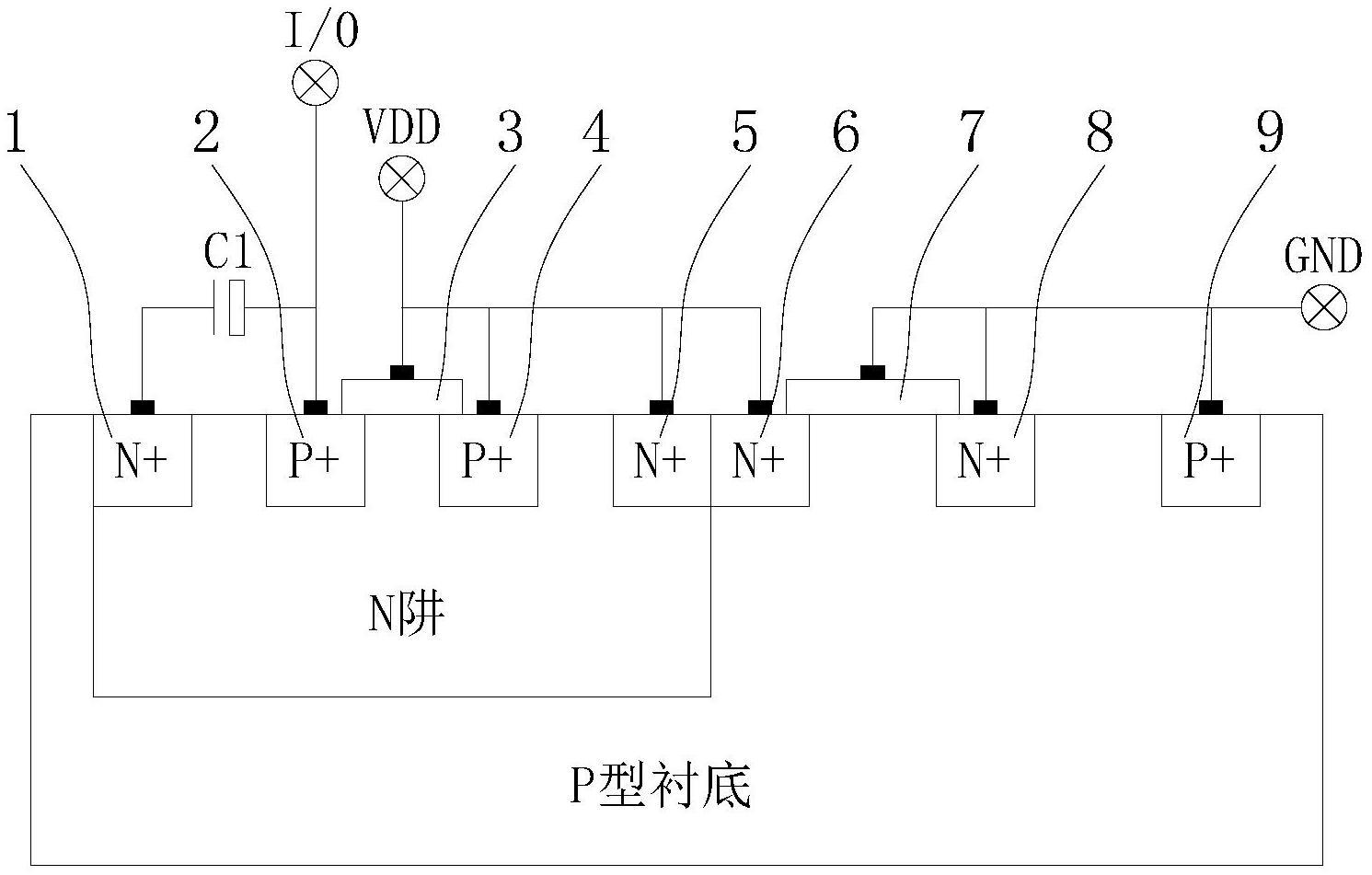 一种ESD器件结构的制作方法