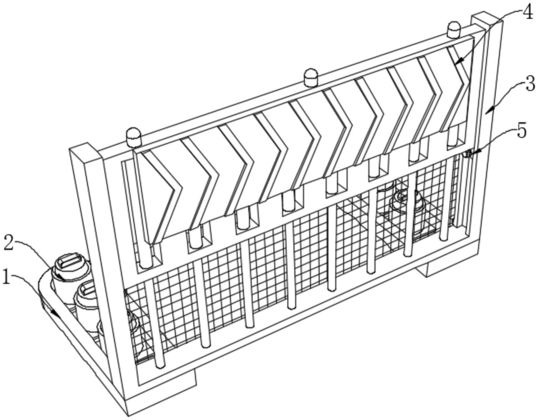 一种建筑安全防护用建筑围挡的制作方法