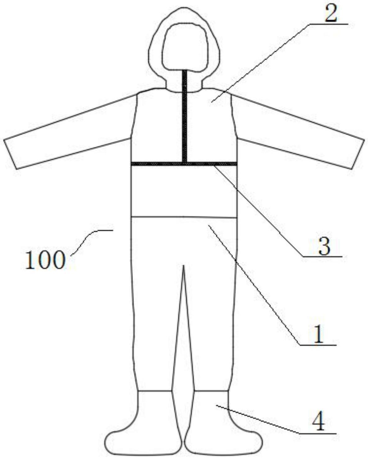 一种新型防护服的制作方法