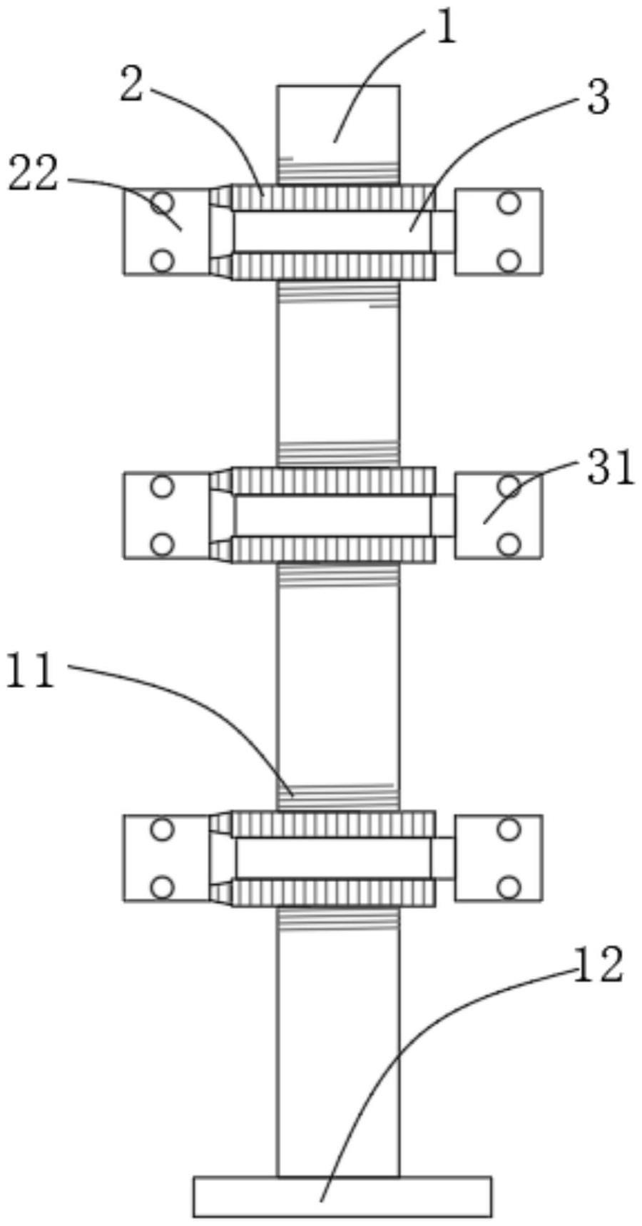 一种可调防护栏杆转角部位连接结构的制作方法
