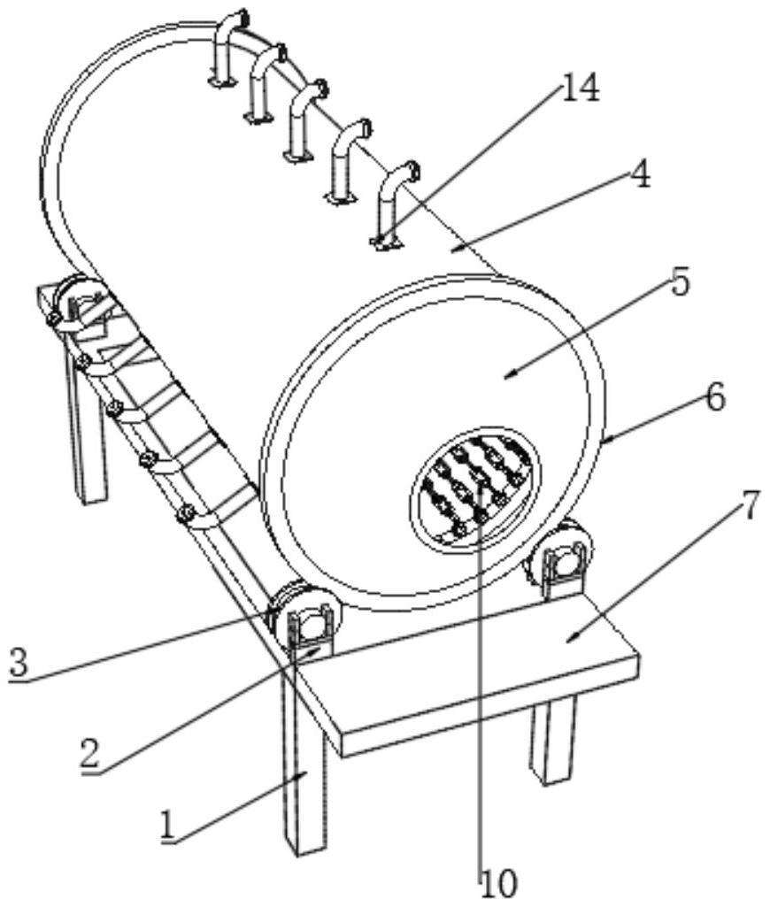 一种烘干机筒壁振打装置的制作方法