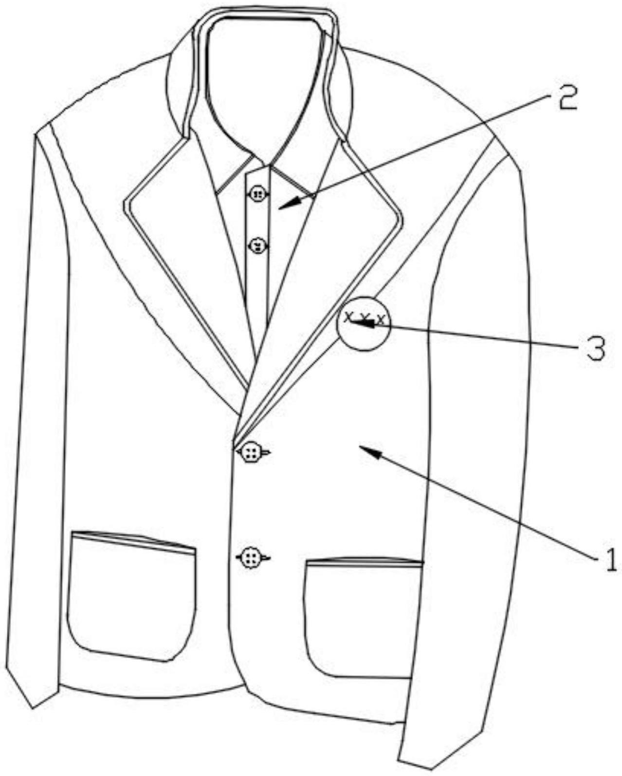 一种多功能组配式校服的制作方法