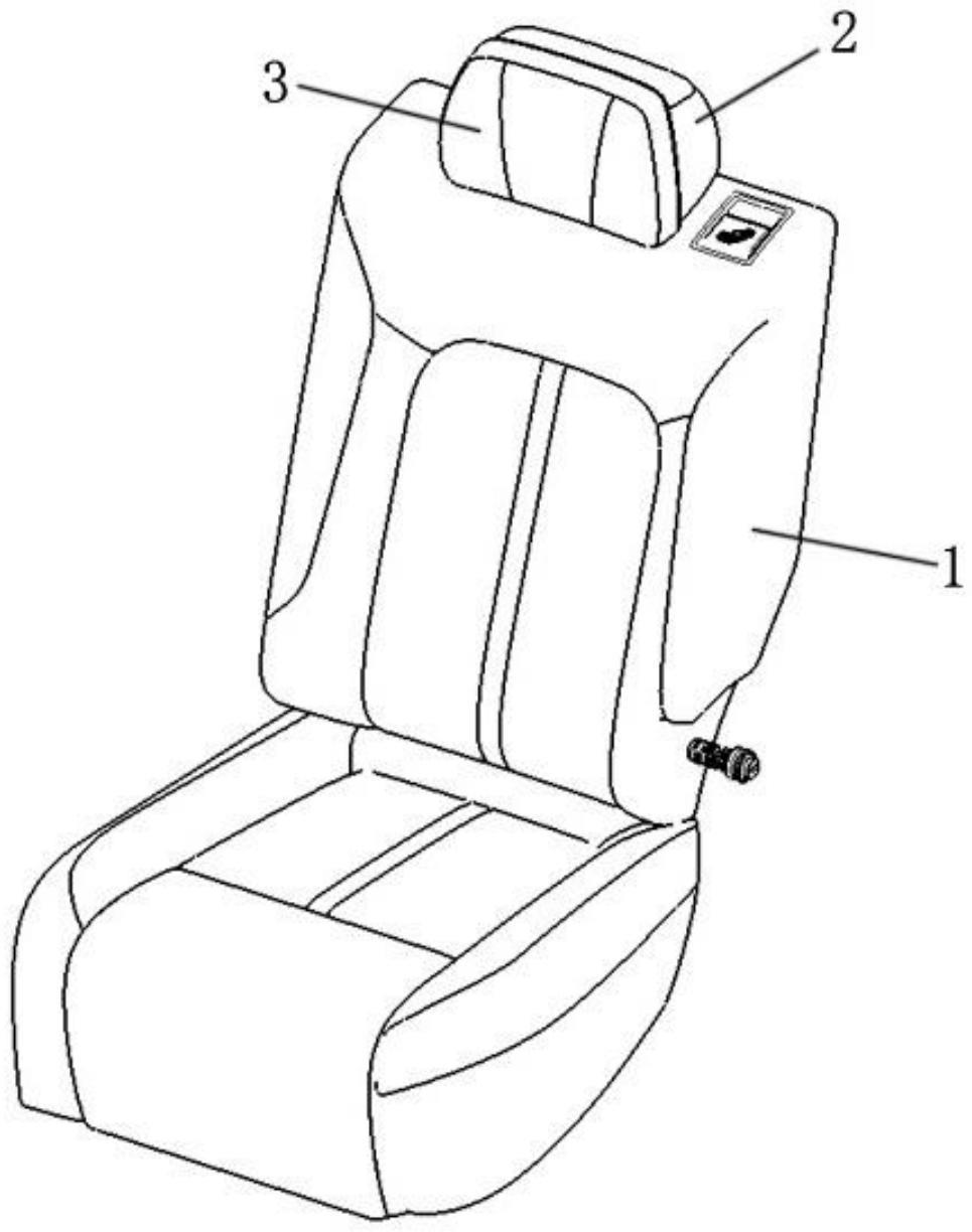 一种汽车座椅头枕和汽车的制作方法