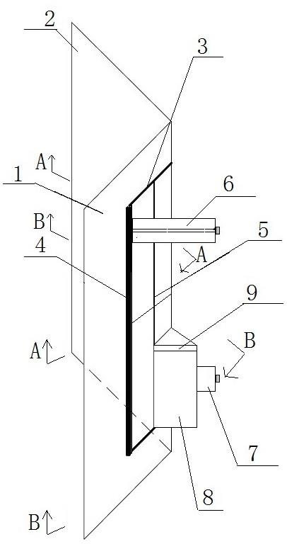 建筑施工墙面梁柱阴阳角双柄批灰板的制作方法