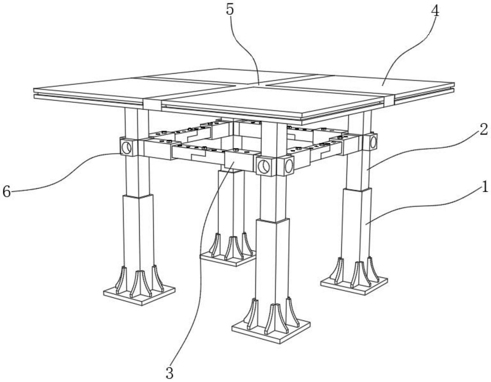 一种建筑施工用模板连接结构的制作方法