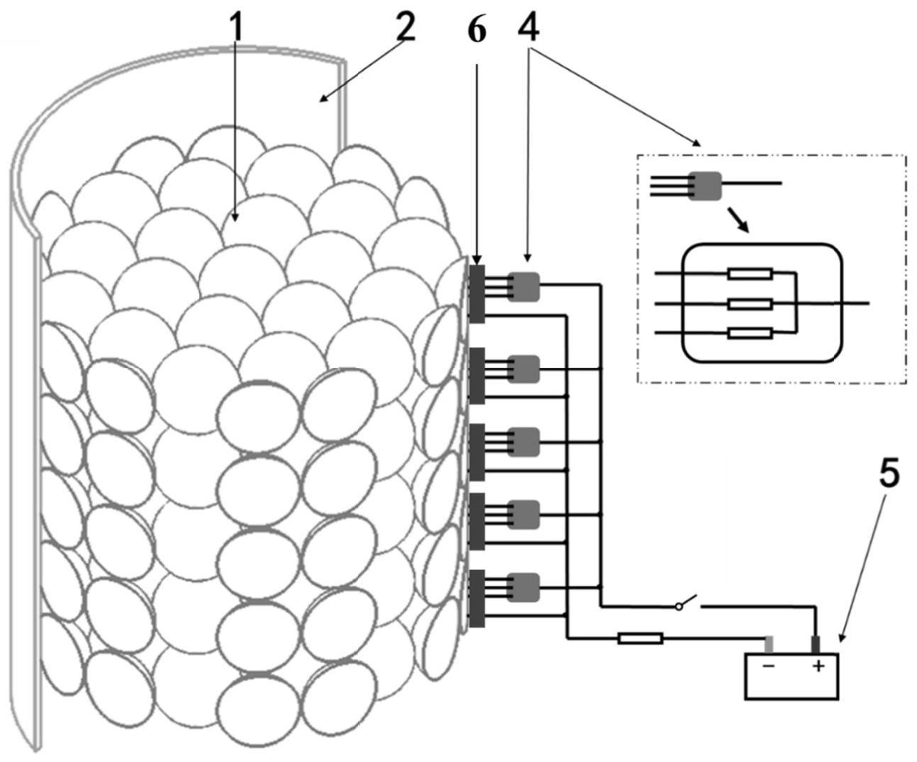 球床反应堆加热实验装置及其构建方法与流程