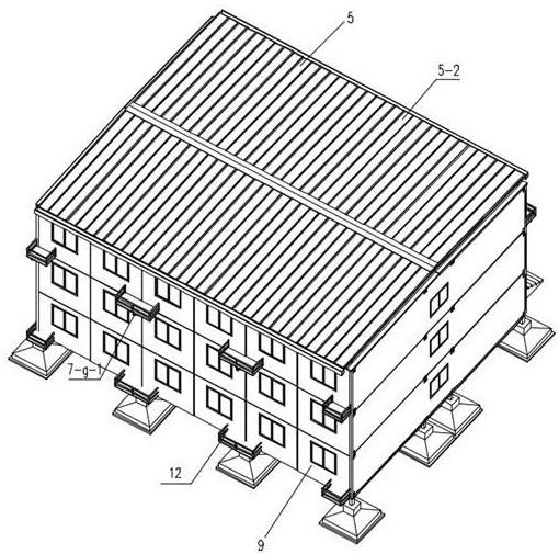 一种拆装式建筑及其建造方法与流程