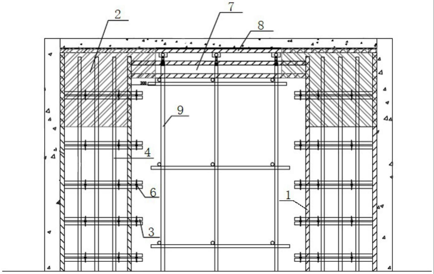 一种剪力墙洞口梁模板加固结构的制作方法