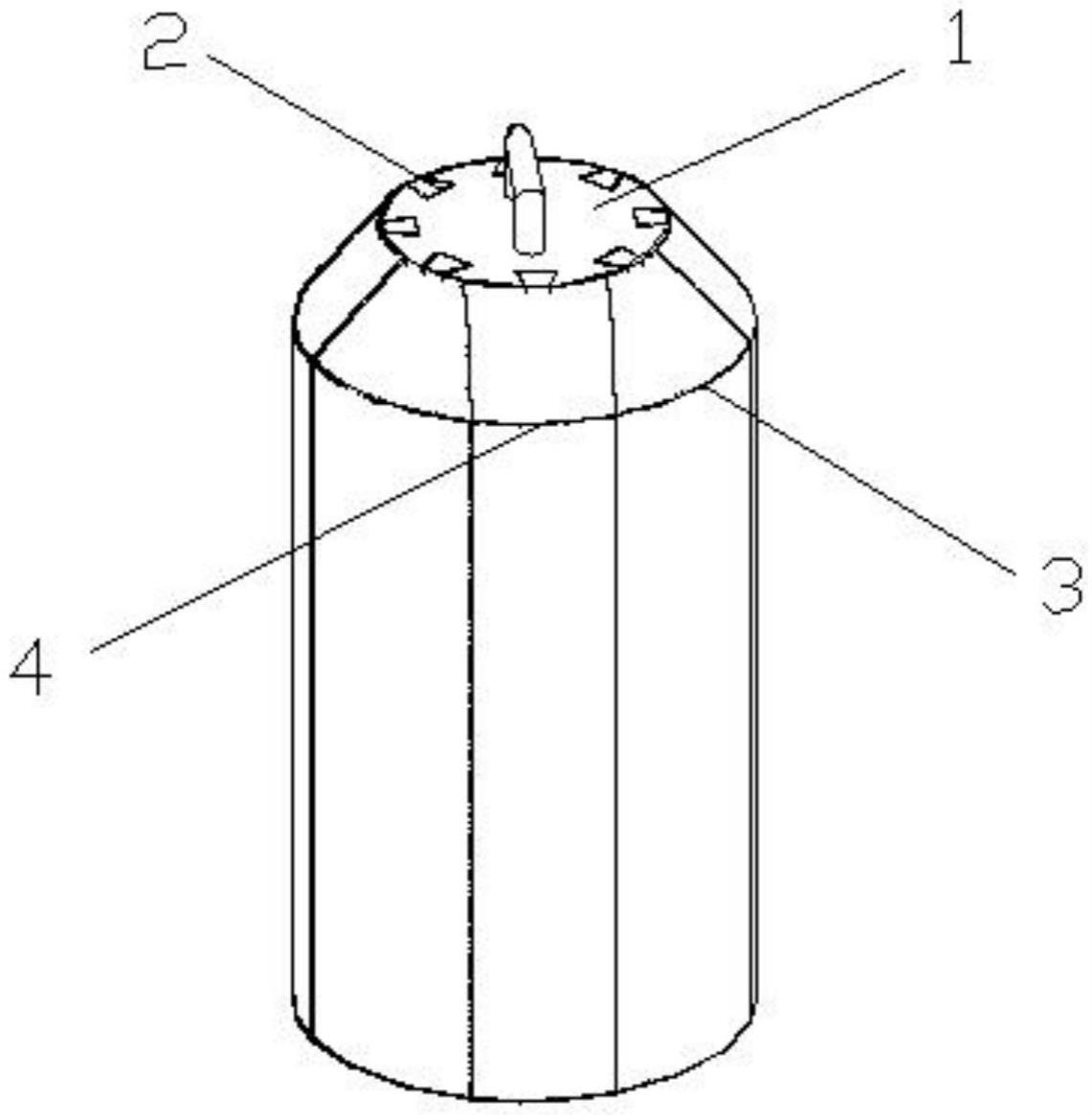 一种用于聚四氟乙烯罐内腔成型的模具的制作方法