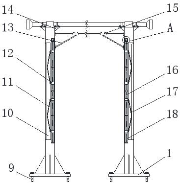 一种新型建筑的抗风结构的制作方法