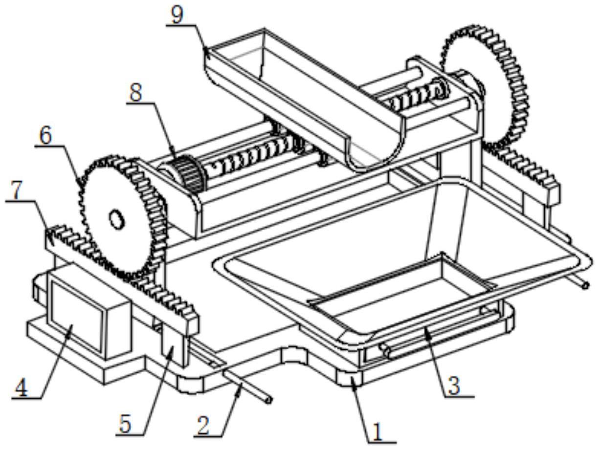 一种胶带输送机自动随机取样装置的制作方法
