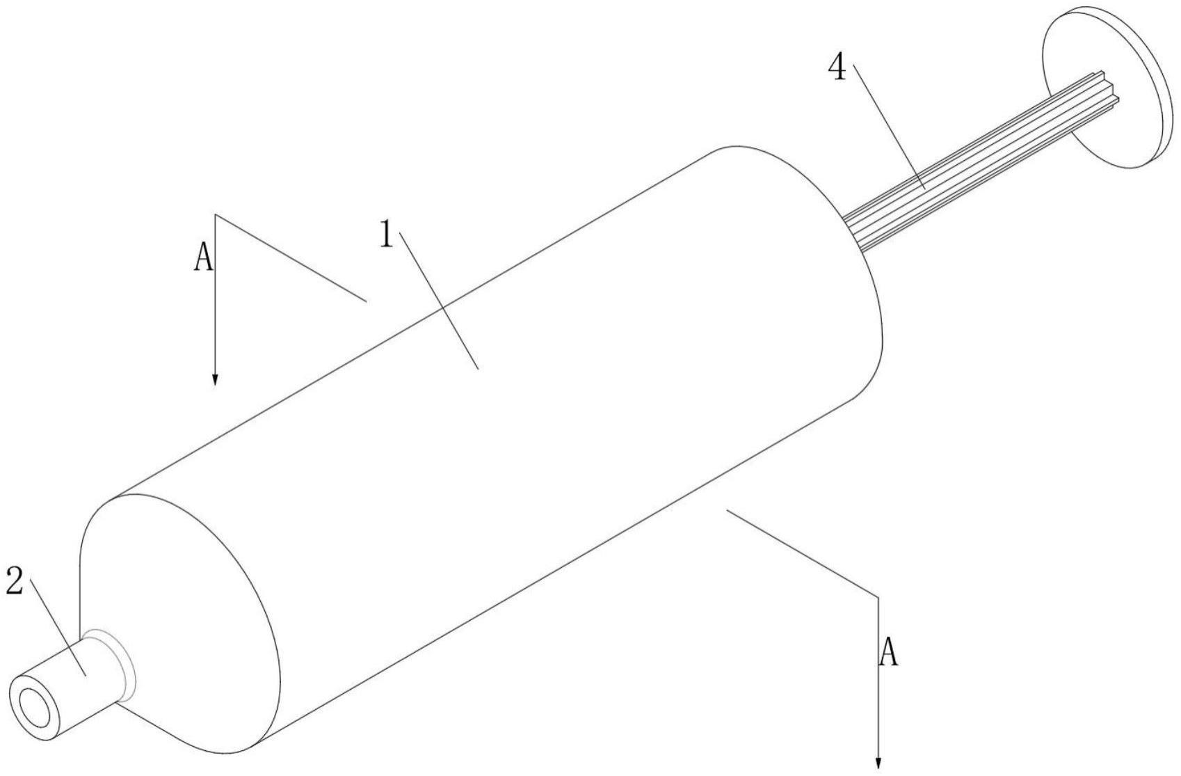 两件式注射器用芯杆结构的制作方法