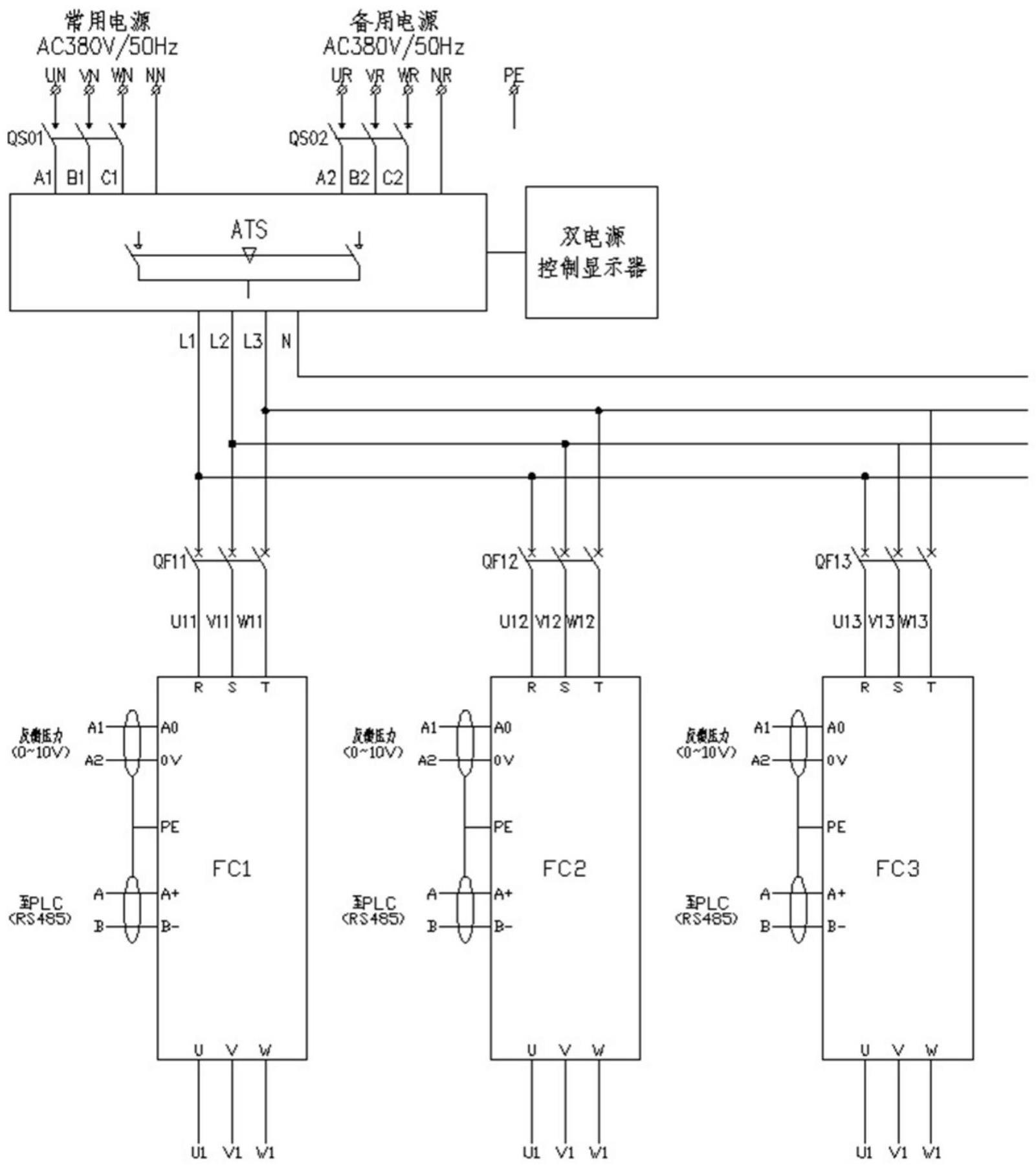 一种全集成数字化变频供水设备控制系统的制作方法