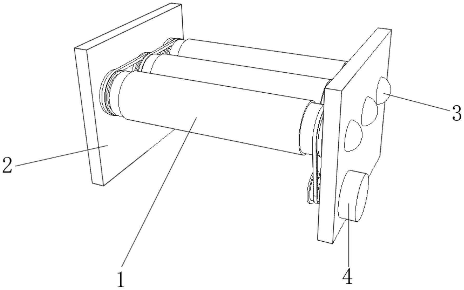一种滚筒输送机用长度可调的滚筒的制作方法