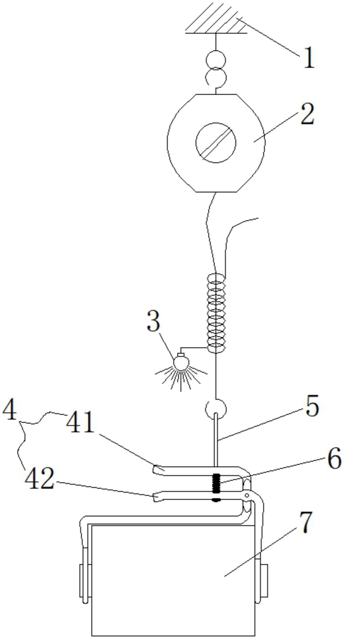 一种纬纱换锭助力器的制作方法